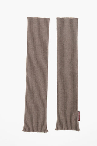 Ribbed Wool Leg Warmers