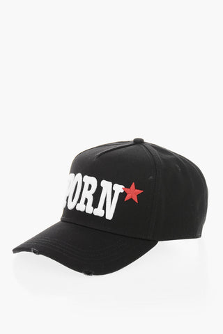 코튼 가바딘 베이스볼 캡 ROCCO 입체 자수