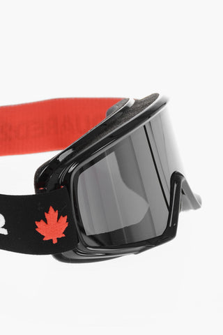 로고 밴드 스키 고글