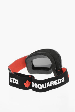 로고 밴드 스키 고글