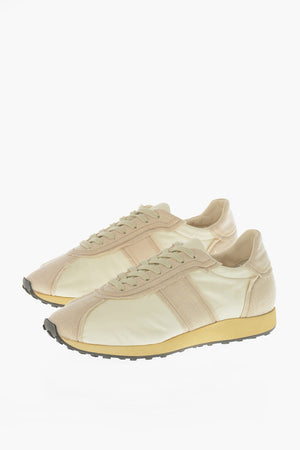 Low-Top-Sneaker MICA Mit Kaschmir-Details