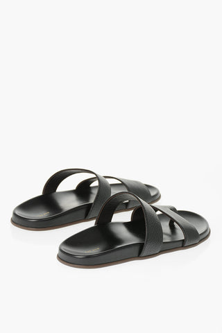 Hammered Leather Sandals HUGH
