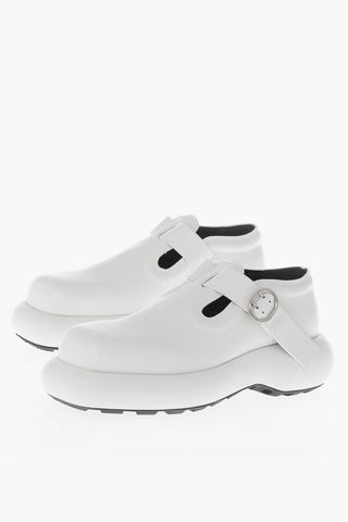 Mary Janes Aus Leder Mit Chunky-Sohle