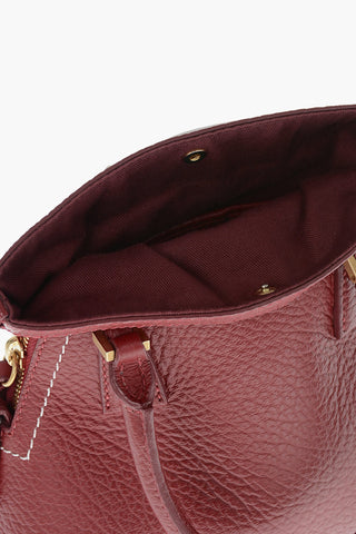 MM11 Borsa a Mano 5AC in Pelle Martellata