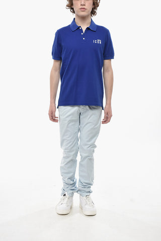 ICON Polo aus Piqué-Baumwolle mit aufgedrucktem Logo