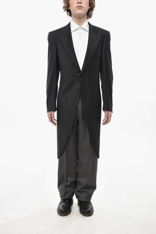 Tight CERIM.MASTER in Lana Vergine Uno Spacco Revers a Lancia