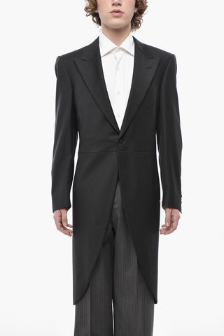 Tight CERIM.MASTER in Lana Vergine Uno Spacco Revers a Lancia