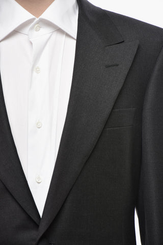 Tight CERIM.MASTER in Lana Vergine Uno Spacco Revers a Lancia