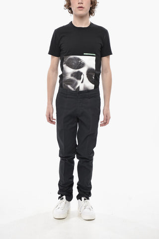 CC COLLECTION Stretch Cotton Chino Trousers