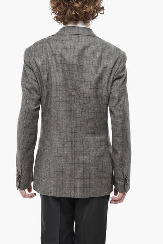 CC Collection Blazer REFINED aus Schurwolle mit Glen-Plaid-Muster
