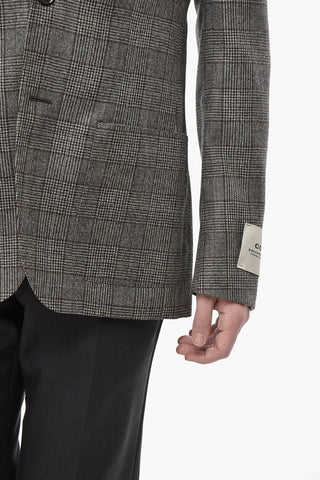 CC Collection Blazer REFINED aus Schurwolle mit Glen-Plaid-Muster