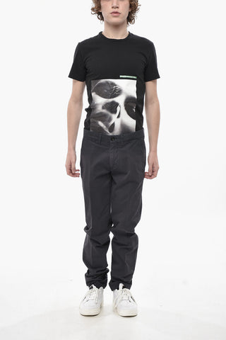 ID Pantaloni Chino con Patch Logo