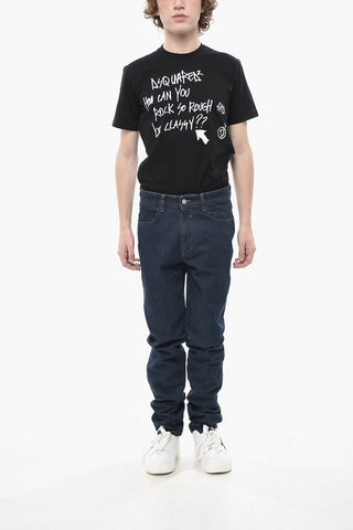 Skinny Fit Jeans Dark Wash with 16cm Belt Loops