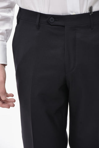 Hose aus Schurwolle LEADER mit Leistentaschen