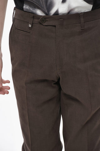 Baumwollhose Straight-Fit