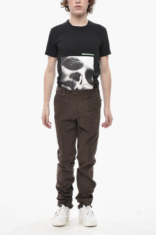 Baumwollhose Straight-Fit