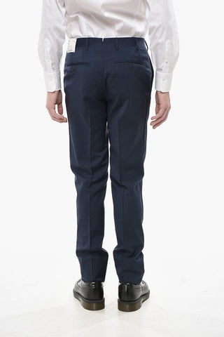 Pantaloni 4 Tasche ACADEMY in Lana Vergine