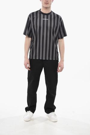 T-Shirt Active a Righe Bicolore