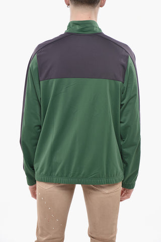 Colorblock-Sweatshirt mit 2 Taschen und Reißverschluss