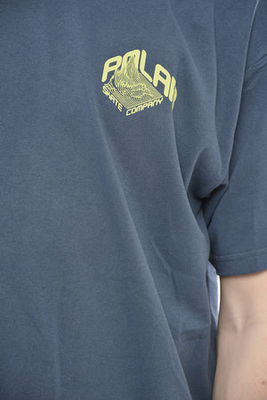 Solid Crew Neck T-Shirt with Printed Logo