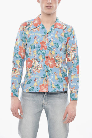 Floral Printed HAWAII Shirt