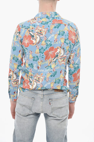 Floral Printed HAWAII Shirt