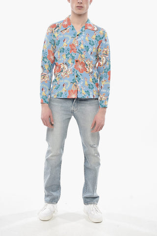 Floral Printed HAWAII Shirt