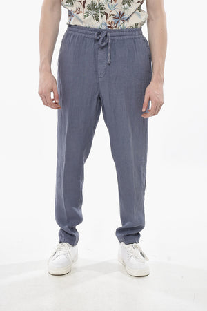 Pantalone MATTIA in Lino con Elastico in Vita