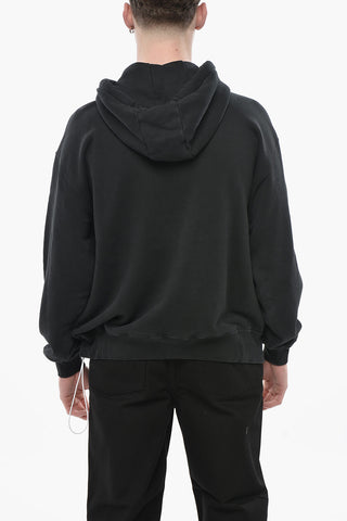 ANTONIA Hoodie aus angerauter Baumwolle mit Kordelzug
