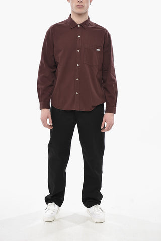 Herringbone-Pattern Shirt MITCHELL with Pocket