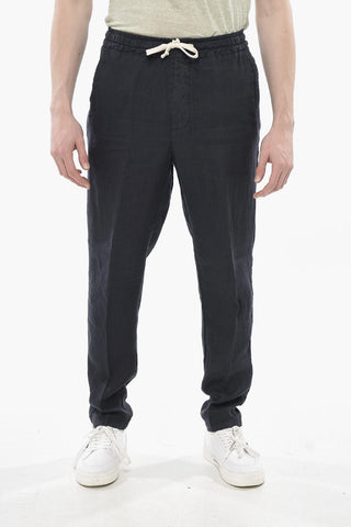 Linen Trousers MARTIN With Elastic Waist