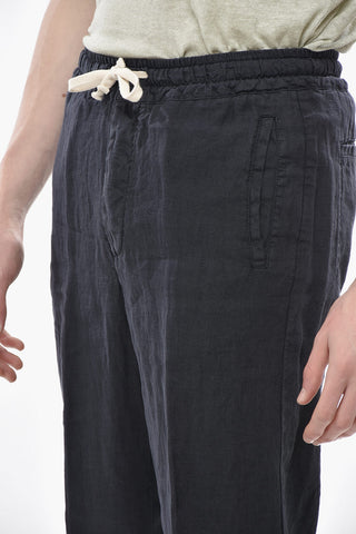 Linen Trousers MARTIN With Elastic Waist