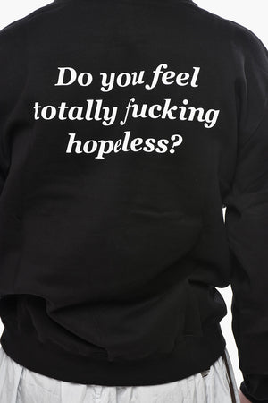 Cotton Fleece Hooded Sweatshirt ME TOO!