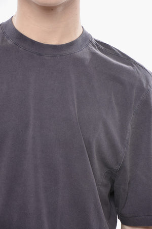 T-shirt Girocollo DARK In Cotone a Tinta Unita