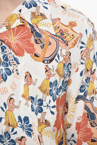 Camicia HAWAII a Stampa Floreale
