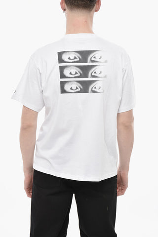 UNDERCOVER JUN TAKAHASHI T-Shirt Girocollo Stampata con Taschino
