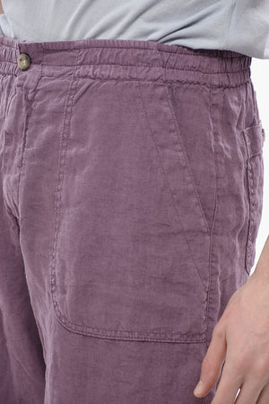 Shorts FATIGUE aus Leinen mit 4 Taschen