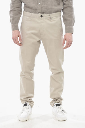 Lightweight Cotton Chino Trousers COOL GUY FIT with Belt Loops