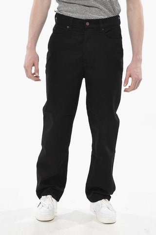 Jeans Regular Fit a Lavaggio Scuro 22cm L32