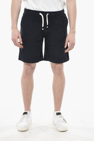 Cotton Terry Shorts PERRY with Elastic Waist