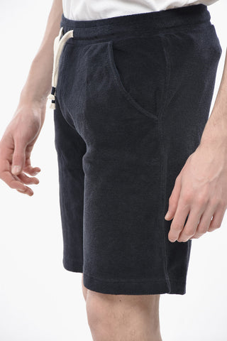 Cotton Terry Shorts PERRY with Elastic Waist
