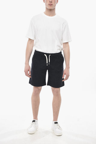 Cotton Terry Shorts PERRY with Elastic Waist