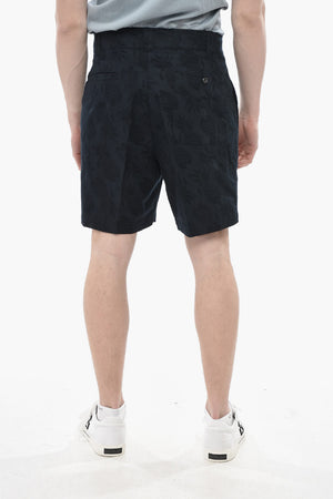 Shorts TANGERI in Cotone Jacquard a 1 Pince