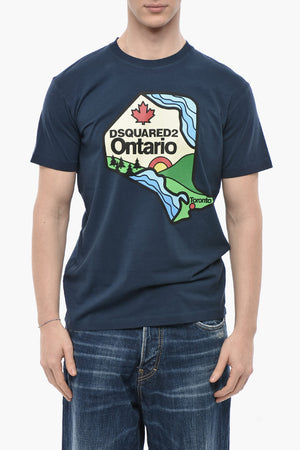 Crew Neck T-Shirt COOL FIT Printed