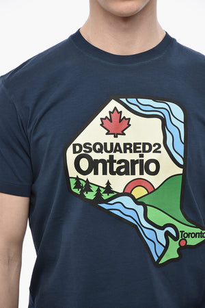 Crew Neck T-Shirt COOL FIT Printed