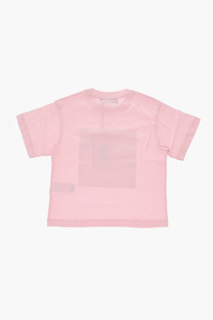 Rundhals-T-Shirt mit aufgedrucktem Logo