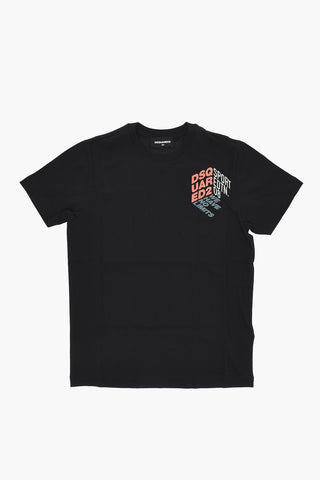 SPORT EDTN.08 Rundhals-T-Shirt Relax aus Baumwolle mit Monogramm