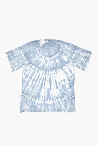 T-Shirt Girocollo Slouch Fit in Effetto Tie Dye