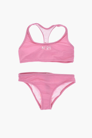 Bikini Uni Mit Aufgedrucktem Logo