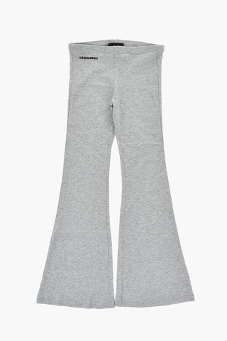 Bootcut-Leggings Aus Stretch-Baumwolle
